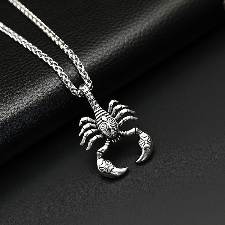 The explosion models of European and American fashion men's titanium necklace Necklace titanium small jewelry goods wholesale trade